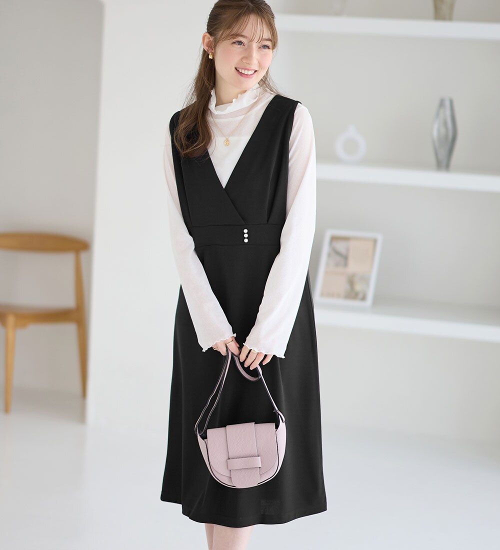 リネンライクオールインワンサロペット | ノミネ(NOMINE) | マルイ