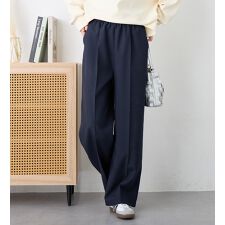 ウエストシャーリングとろみワイドパンツ