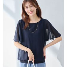 インナー付きドルマンブラウス