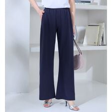 ＜６つの機能付＞錯覚美脚！ストレッチワイドパンツ