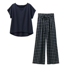 アロッタ(alotta)の【２点セット】ひんやり涼しいこなれセットアップ