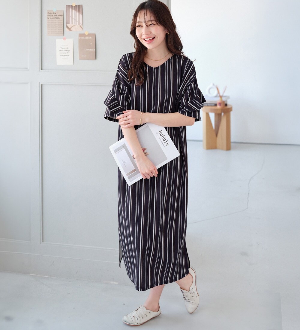 WEB限定】pura コットンスキッパーワンピース | アール・ピー・エス