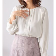 アロッタ(alotta)の前後２ＷＡＹギャザーブラウス