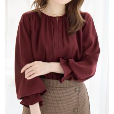 アロッタ(alotta)の前後２ＷＡＹギャザーブラウス