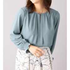 アロッタ(alotta)の前後２ＷＡＹギャザーブラウス