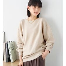 ヴィオラエヴィオラ(viola e_viola)の【クルーネック】柔らかニットソーシンプルトップス