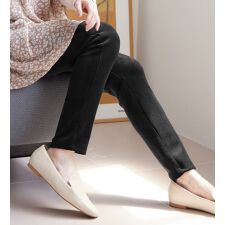 毛布のような温かさ　楽ぽか裏ファーレギンス