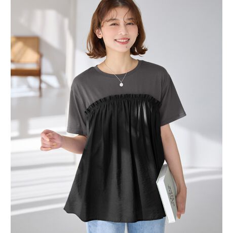 [^:272006]ZATbƒ΂Ɍ܂IhbLOؑփgbvXłBgbvX͏_炩ȖȍfށAz啔͂Ƃ[gpB1ŃC[hX^CǍ^Jo[I}JZIZQĂɏ炵Ȃꊴoł܂B܂܂ȃ{gXƍ킹₷AfC[[Xɂ҂ȃACełB@@@@ g161cm@@MTCYpF͕摜QƂB̃j^[ɂ摜̐FƑقȂꍇ܂BBeƖ̊֌Wɂۂ̐FƈقȂČꍇ܂B\߁AB