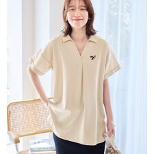 【マリクレール・スポーツ】スキッパーポロチュニック