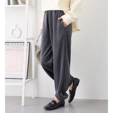 毛布のような温かさ　楽ぽか裏ファージョグパンツ