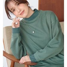 ヴィオラエヴィオラ(viola e_viola)のあったかニットソーリブトップス