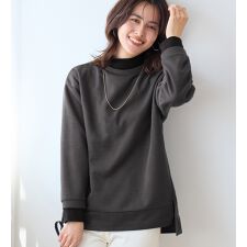 ヴィオラエヴィオラ(viola e_viola)のあったかニットソーリブトップス