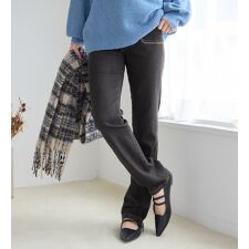 ヴィオラエヴィオラ(viola e_viola)の【楽ストレッチ】デニムレギンスパンツ