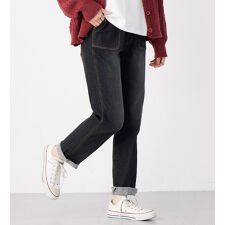 ヴィオラエヴィオラ(viola e_viola)の楽ちんゆったり裏起毛デニムレギンスパンツ