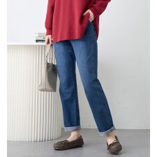 ヴィオラエヴィオラ(viola e_viola)の楽ちんゆったり裏起毛デニムレギンスパンツ