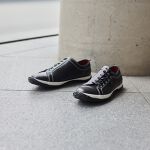 メンズメルローズ　スピングルムーブ ポタリングシューズ ブラック　27.5センチ メンズメルローズ スピングルムーブ ポタリングシューズ