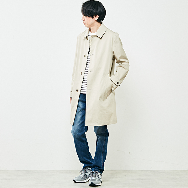 WEB限定]バルカラースプリングコート | メンズメルローズ(MEN'S