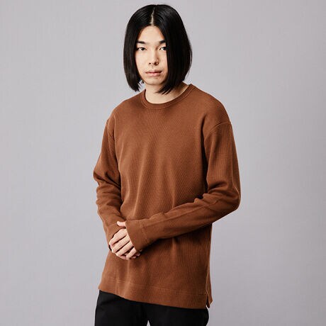 ストレッチワッフルロンt メンズメルローズ Men S Melrose A0411uts416 ファッション通販 マルイウェブチャネル