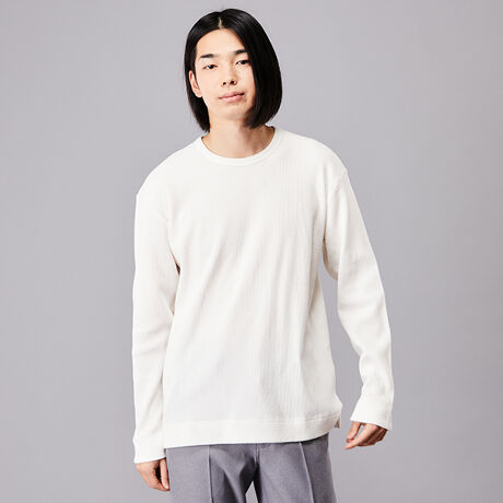 ストレッチワッフルロンt メンズメルローズ Men S Melrose ファッション通販 マルイウェブチャネル Cb001 366 14 01