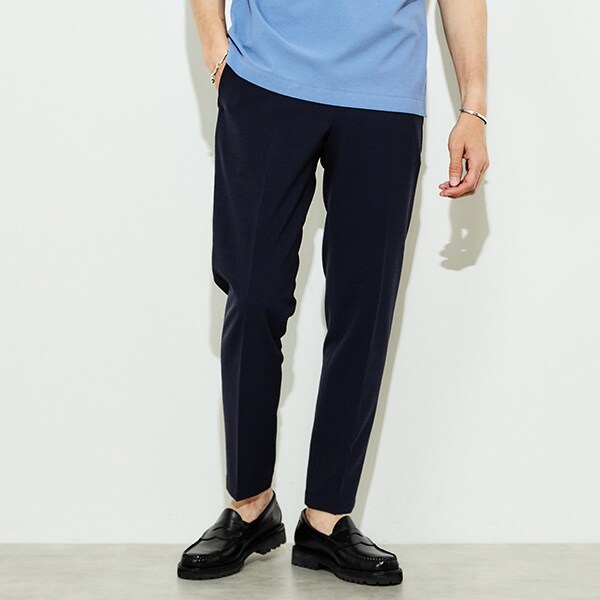 絵仏師の作品平田寛 Eye D Wearingクールマックスウールサッカースラックス メンズ