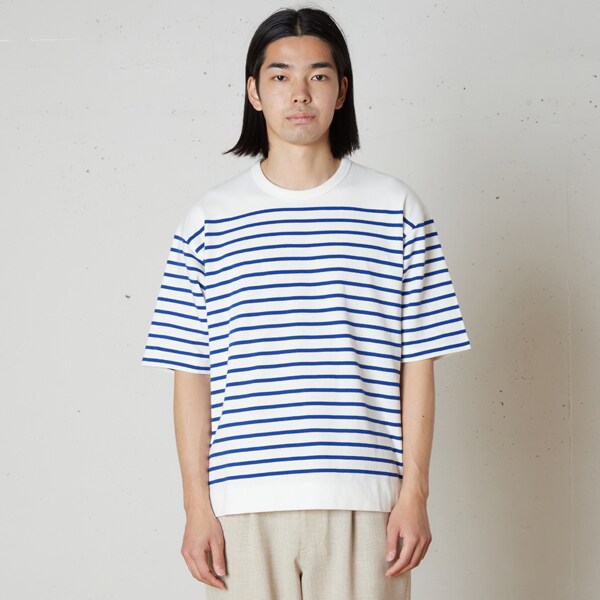 パネルボーダーtシャツ メンズメルローズ Diestroweb Com