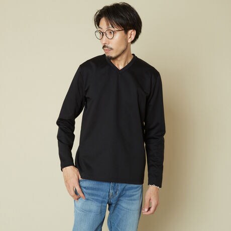 カルゼニットｖネック長袖ｔシャツ メンズメルローズ Men S Melrose A0413uts418 ファッション通販 マルイウェブチャネル