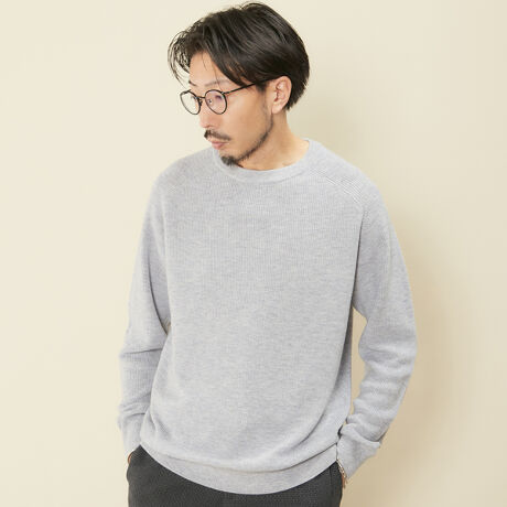 Eye D Wearing 12gウーステッドリッジクルーネックニット メンズメルローズ Men S Melrose A0414ksw002 ファッション通販 マルイウェブチャネル