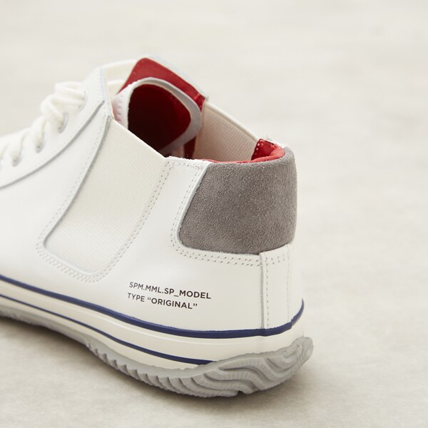 ラッピング無料 サイドゴアスニーカー Move スピングルムーブ Mid Cut 別注 Spingle スニーカー Oceanrepublicbrewing Com