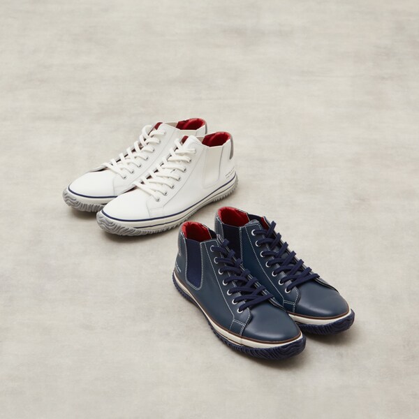 ラッピング無料 サイドゴアスニーカー Move スピングルムーブ Mid Cut 別注 Spingle スニーカー Oceanrepublicbrewing Com