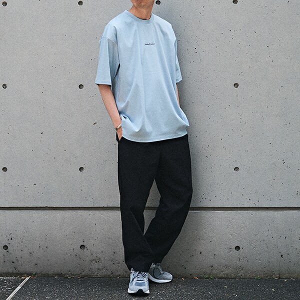 【MASTER FRAME】MF刺繍スムースクルーネックTシャツ MASTER FRAME tシャツ 「MASTER FRAME」MF刺繍スムースクルー