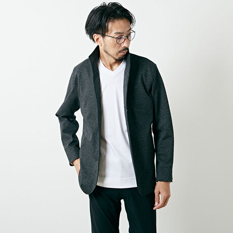 SUPERTEXジャージーカバーオールジャケット | メンズメルローズ(MEN