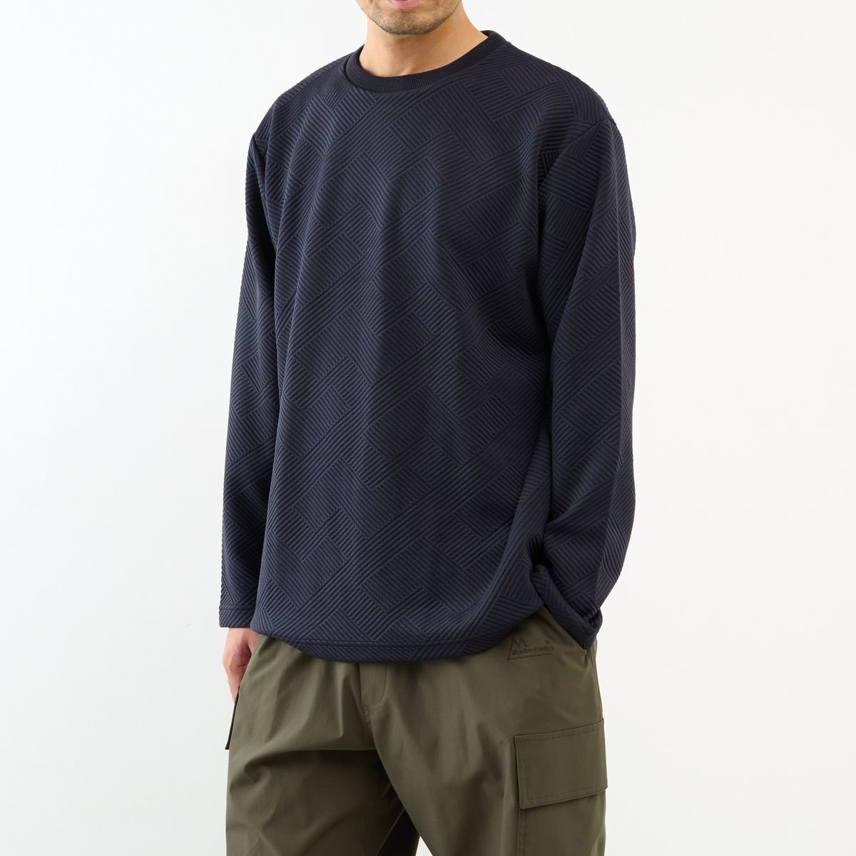 【MASTER FRAME/マスターフレーム】フェイクレイヤードサカリバロングスリーブTシャツ MASTER FRAME tシャツ 「MASTER FRAME/マスターフレーム