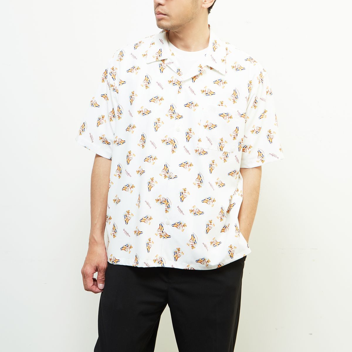 [�}���C]�yMASTER FRAME/�}�X�^�[�t���[���zTeddy Bear �����V���c/�����Y�������[�Y�iMEN'S MELROSE�j 01�z���C�g