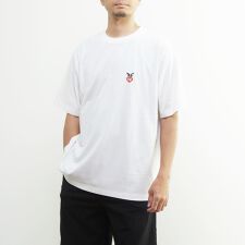 【MASTER FRAME/マスターフレーム】ワンポイント刺繍Tシャツ
