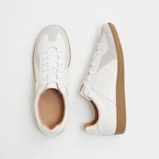 メンズメルローズ(MEN'S MELROSE)の42700 ALL LEATHER GERMAN TRAINER / レザースニーカー