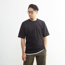 シルケットポンチ 同色ブロックパターンTシャツ | 接触冷感