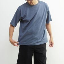 【MASTER FRAME】シルケットポンチ 同色ブロックパターンTシャツ | 接触冷感