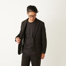 メンズメルローズ(MEN'S MELROSE)のウーリービシュウドビー コンフォートイージージャケット(セットアップ可)