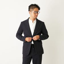 メンズメルローズ(MEN'S MELROSE)のウーリービシュウドビー コンフォートイージージャケット(セットアップ可)