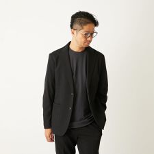 メンズメルローズ(MEN'S MELROSE)のウーリービシュウドビー コンフォートイージージャケット(セットアップ可)