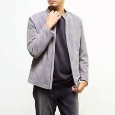 フェイクスエードライダースブルゾン | メンズメルローズ(MEN