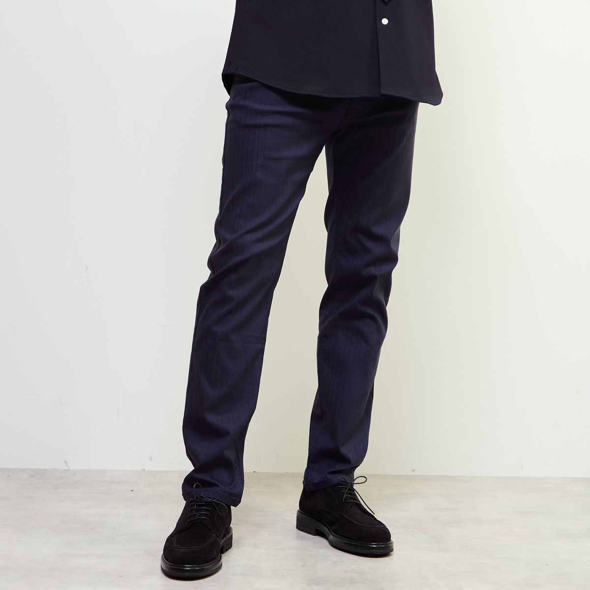 ジンコードストライプワンタックテーパードパンツ | ラトルトラップ