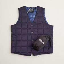 【TAION/タイオン】Vネックダウンジレ