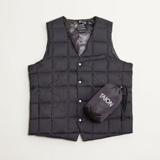 【TAION/タイオン】Vネックダウンジレ