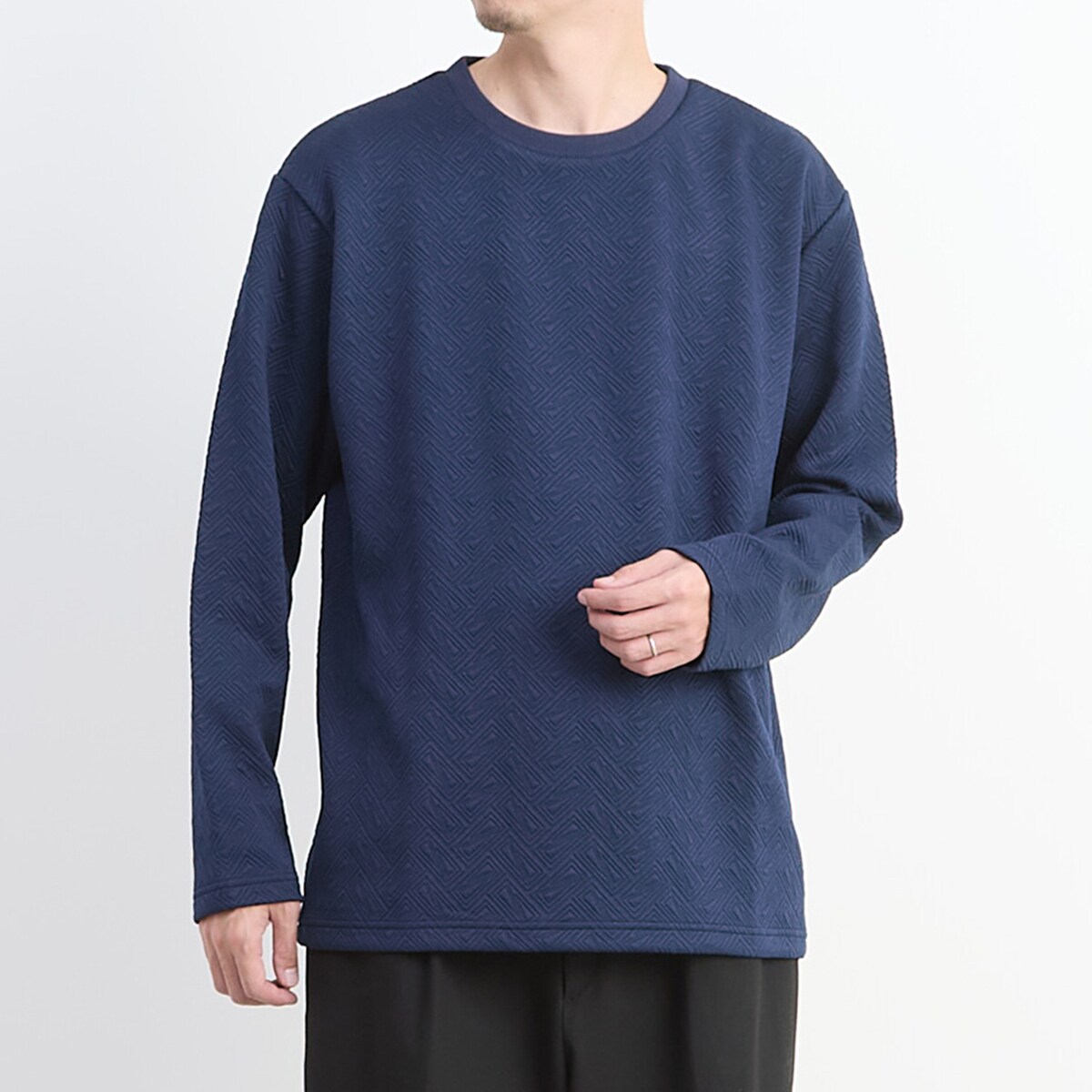 [�}���C]�yMASTER FRAME/�}�X�^�[�t���[���z�u���X�^�[�W���K�[�h�����N���[�l�b�NT�V���c/�����Y�������[�Y�iMEN'S MELROSE�j 03�l�C�r�[