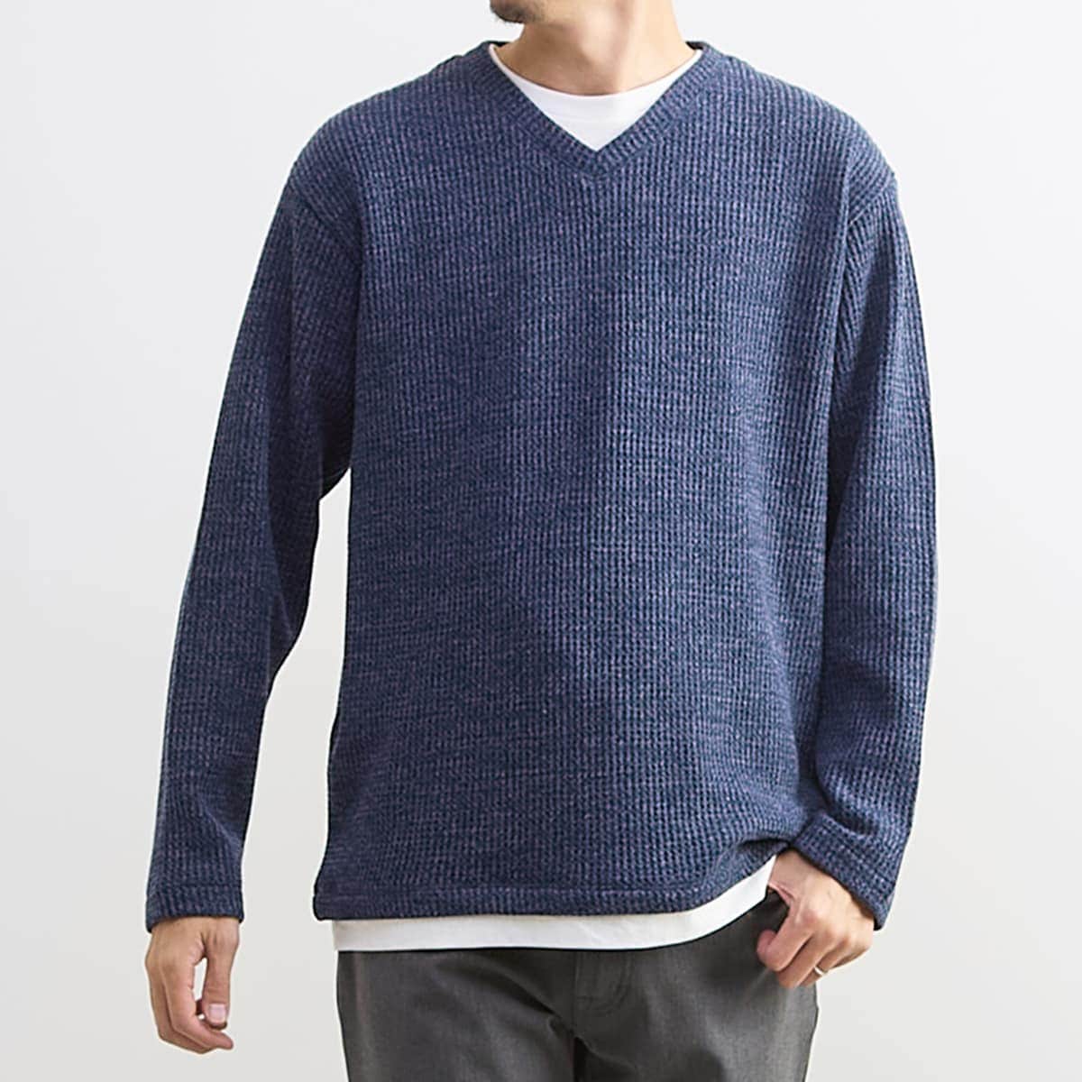 [�}���C]�yMASTER FRAME/�}�X�^�[�t���[���z���N�у��b�t���t�F�C�N���C���[�h����V�l�b�NT�V���c/�����Y�������[�Y�iMEN'S MELROSE�j 03�u���[