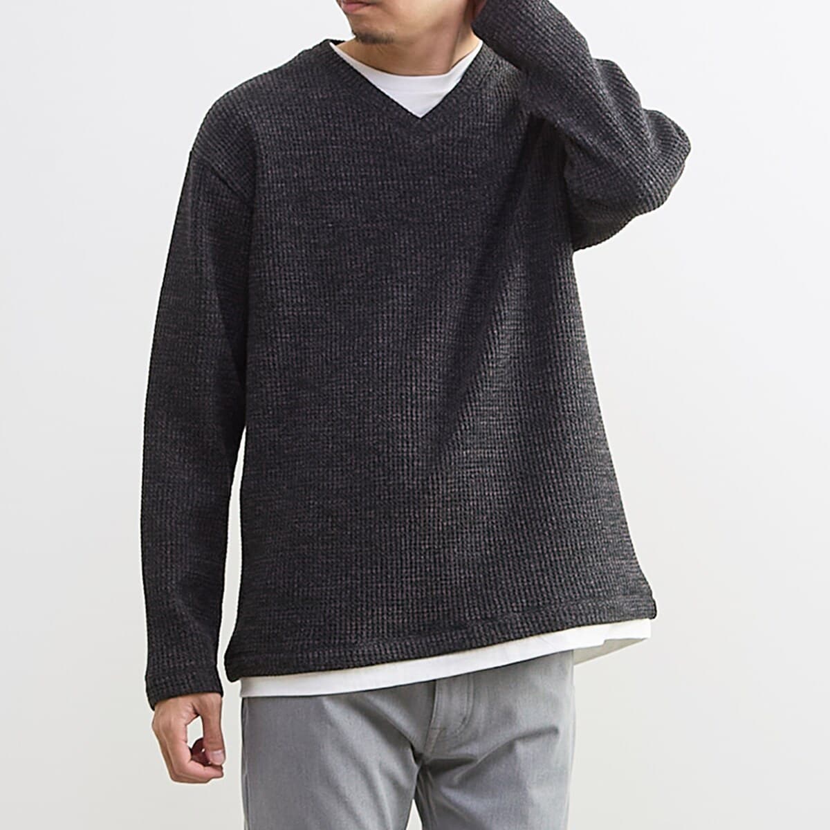 [�}���C]�yMASTER FRAME/�}�X�^�[�t���[���z���N�у��b�t���t�F�C�N���C���[�h����V�l�b�NT�V���c/�����Y�������[�Y�iMEN'S MELROSE�j 04�u���b�N