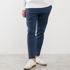 《WEB限定》【全6サイズ×5色展開】ハイストレッチアンクルテーパードパンツ