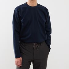 COOL TOUCH COTTON / シルケットスムーススタンダード長袖Tシャツ