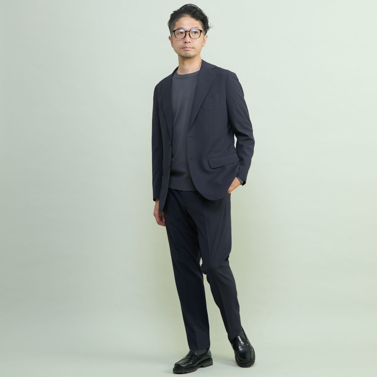新品 未使用 現行メンズメルローズ トラベル セットアップ シングルスーツ 3紺 メンズメルローズ(MEN'S MELROSE) メンズ スーツ・セットアップ の一覧